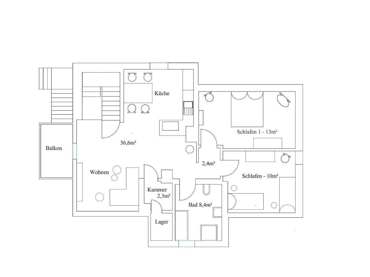 Haus Mariechen Appartement Frielendorf Buitenkant foto